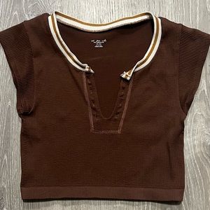 urban outfitters out from under go for gold seamless top